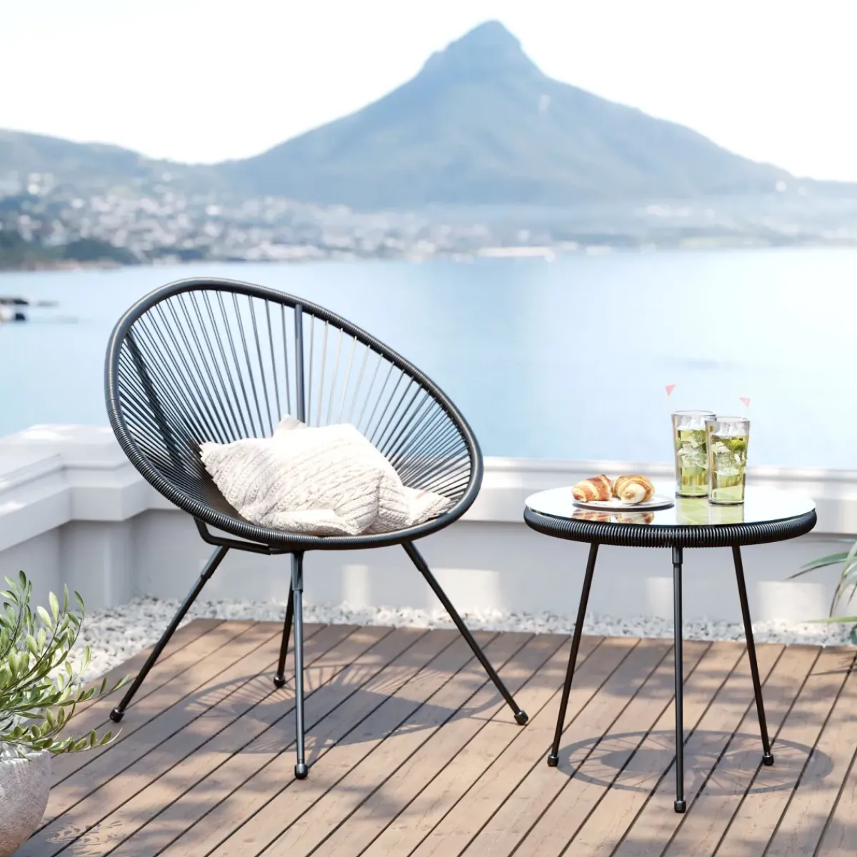 KARE24.se Acapulco Bord med Stol - KARE Design Clearance