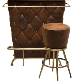 KARE24.se Bar Lady Rock Vintage - Bardisk Brunt/Mässing - KARE Design Best