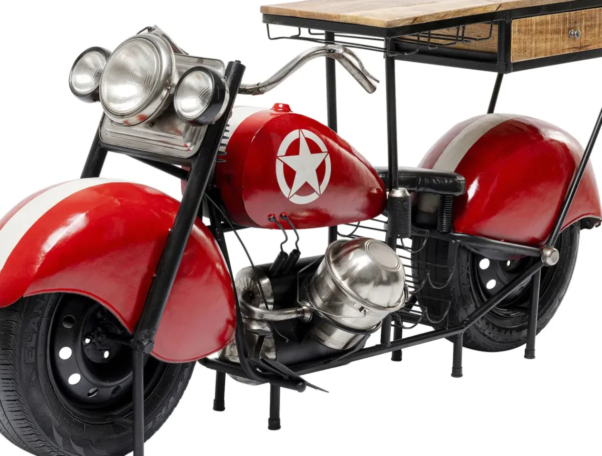 KARE24.se Bar Motorbike - Vintage Röd, 210x98cm - KARE Design Best