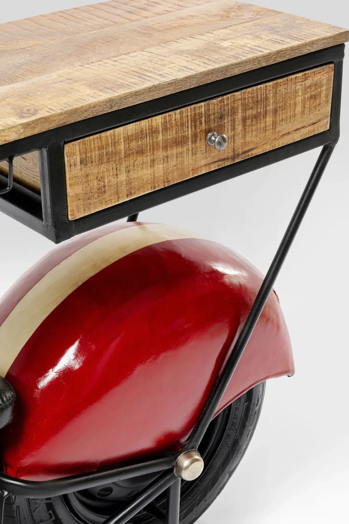 KARE24.se Bar Motorbike - Vintage Röd, 210x98cm - KARE Design Best