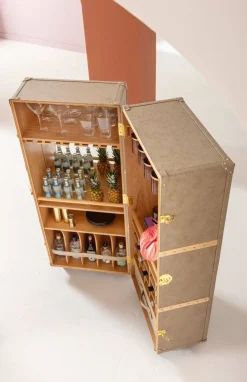 KARE24.se Barskåp West Coast - Ljus Brun, 154cm - KARE Design New