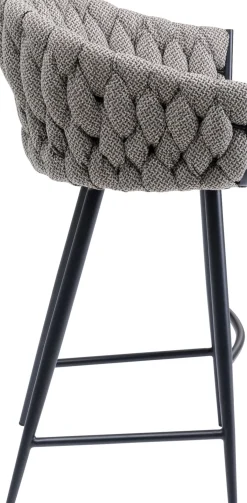 KARE24.se Barstol Knot - Grå/Beige - KARE Design Outlet