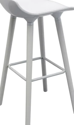 KARE24.se Barstol York - Vit, 75cm - KARE Design Clearance
