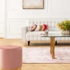 KARE24.se Bäddsoffa Milchbar - Beige, 219cm - KARE Design Clearance