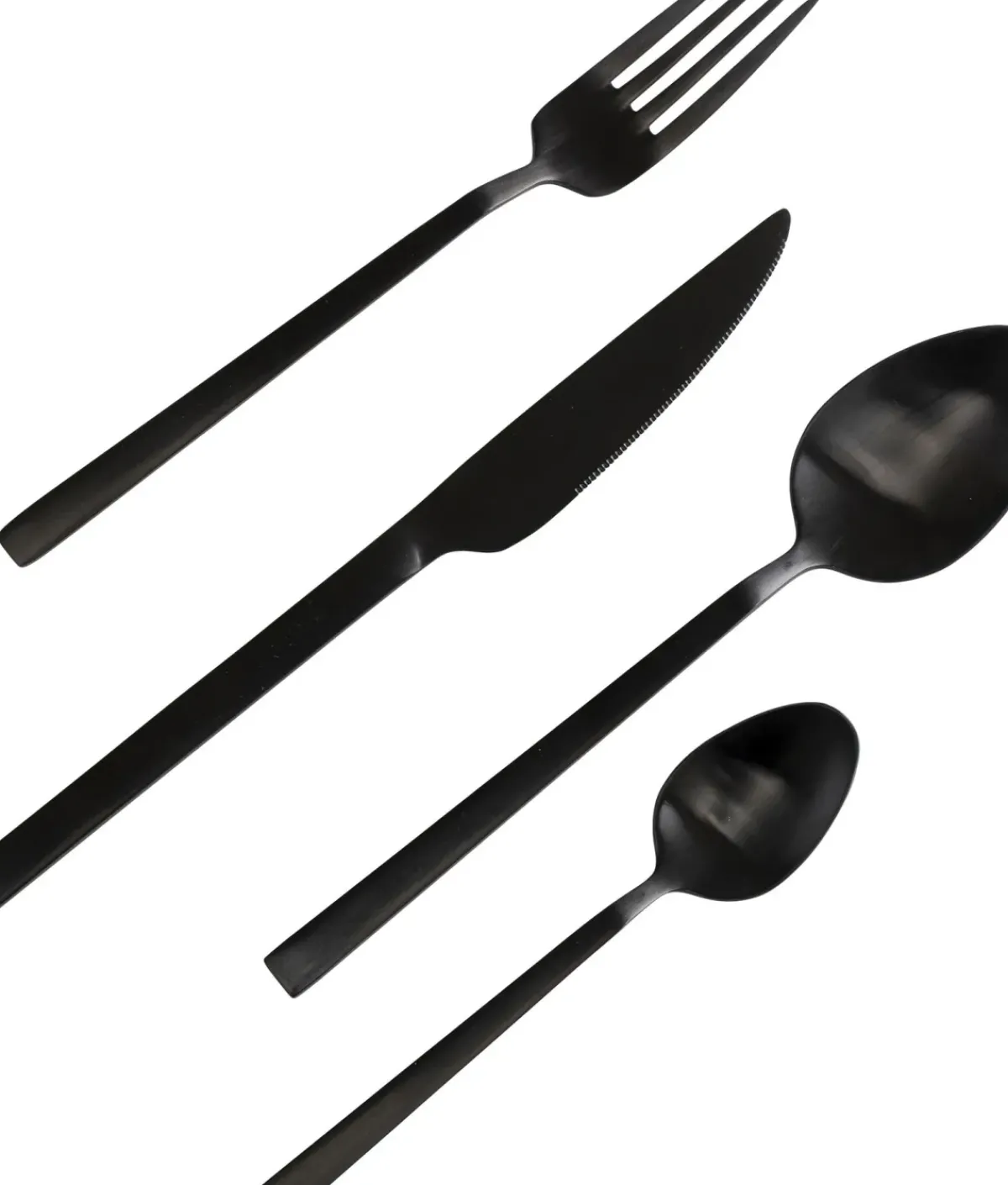 KARE24.se Bestick Gloria Matt Svart (16-part) - KARE Design Hot