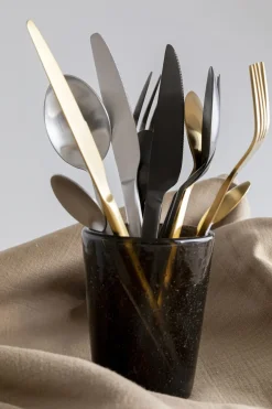 KARE24.se Bestick Gloria Matt Svart (16-part) - KARE Design Hot