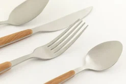 KARE24.se Bestick Paris - Natur/Silver, Matt, (16/del) - KARE Design Sale