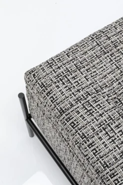 KARE24.se Bänk Buttons Förvaring, Salt & Pepper Struktur, 120cm - KARE Design Online