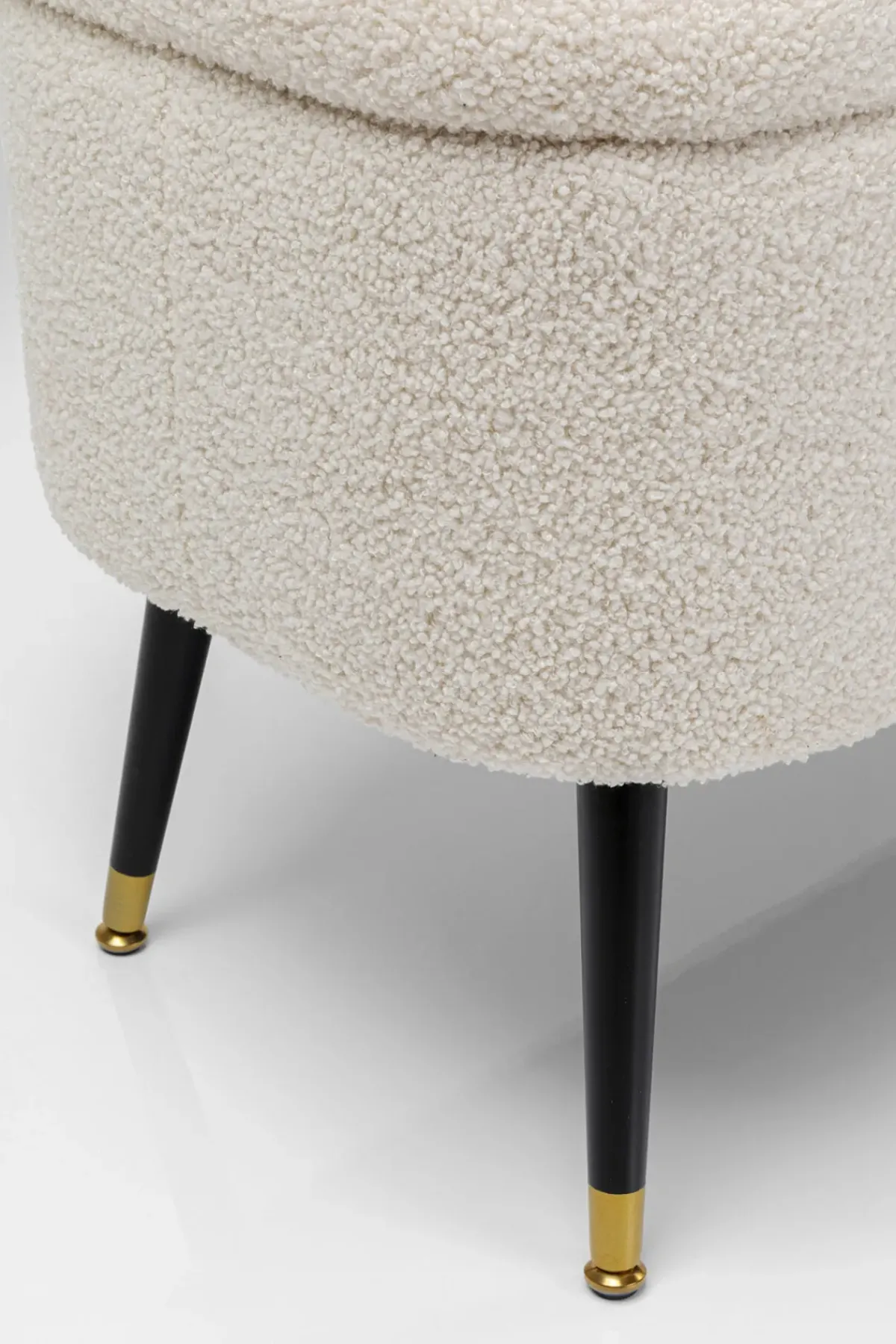 KARE24.se Bänk Rico - Förvaring, Vit, 109cm - KARE Design