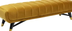 KARE24.se Bänk Spectra - Gul, 162cm - KARE Design