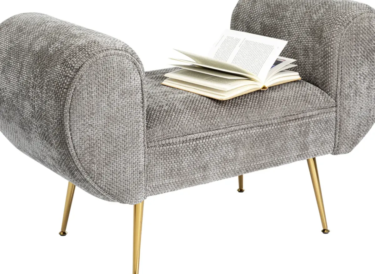 KARE24.se Bänk Trono - Grå, 100cm - KARE Design Clearance