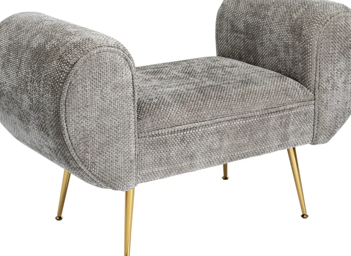 KARE24.se Bänk Trono - Grå, 100cm - KARE Design Clearance