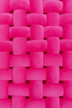 KARE24.se Bänk Weave - Pink,  66cm - KARE Design Outlet