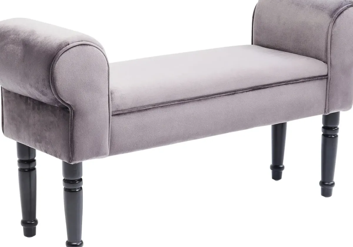 KARE24.se Bänk Wing - Grå Sammet - KARE Design Clearance