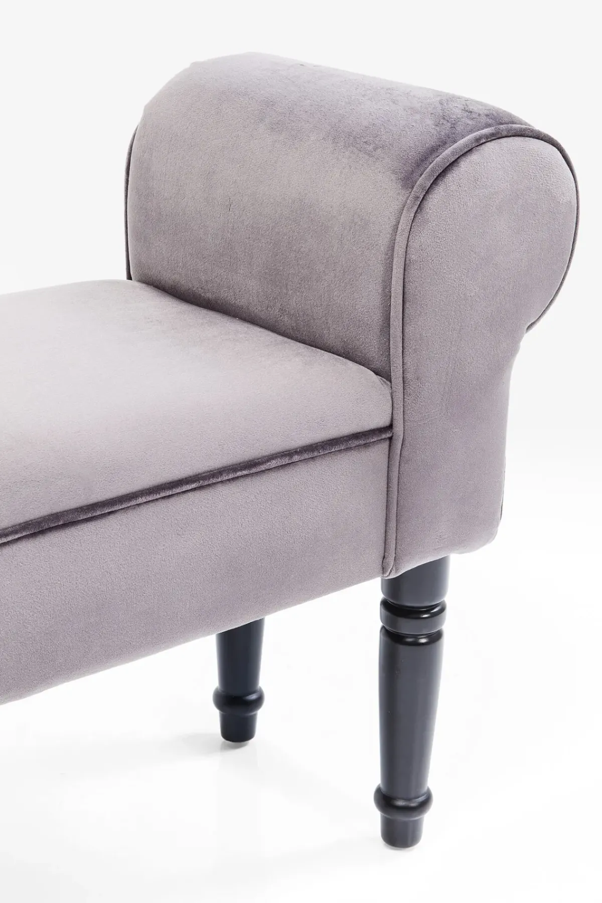 KARE24.se Bänk Wing - Grå Sammet - KARE Design Clearance