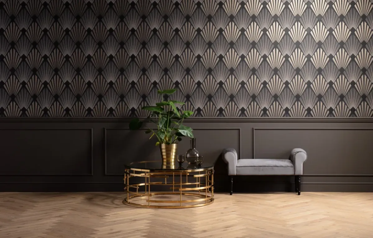KARE24.se Bänk Wing - Grå Sammet - KARE Design Clearance