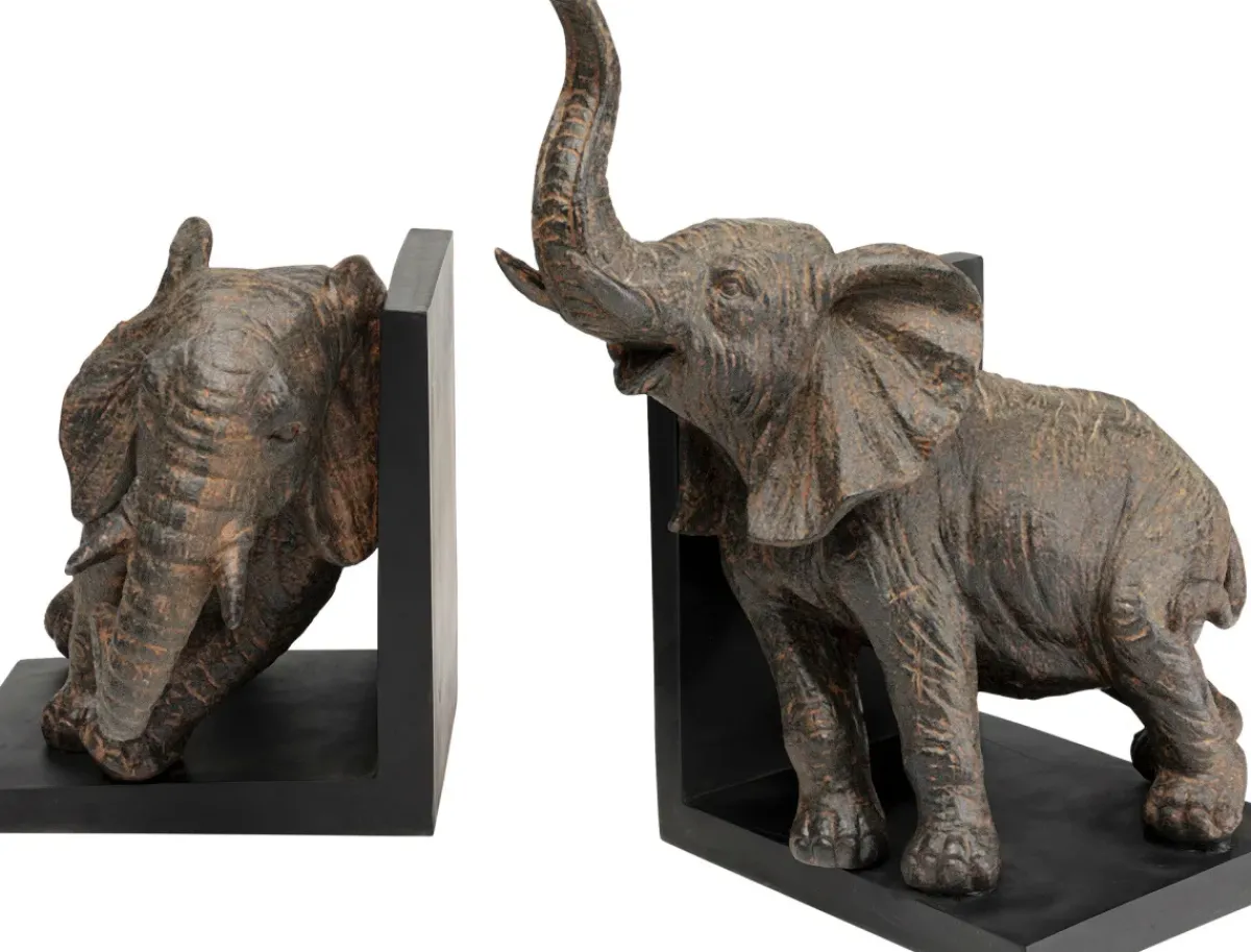 KARE24.se Bokstöd Elephants 25cm, 2 st. - KARE Design Online