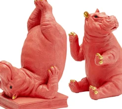 KARE24.se Bokstöd Hippo Rosa, 2 st. - KARE Design Online