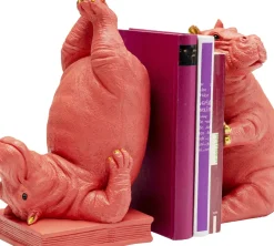 KARE24.se Bokstöd Hippo Rosa, 2 st. - KARE Design Online