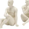 KARE24.se Bokstöd Meditating Man - vit, 2st - KARE Design Best