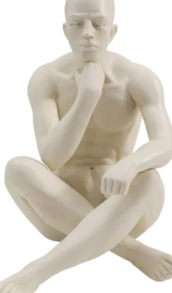 KARE24.se Bokstöd Meditating Man - vit, 2st - KARE Design Best