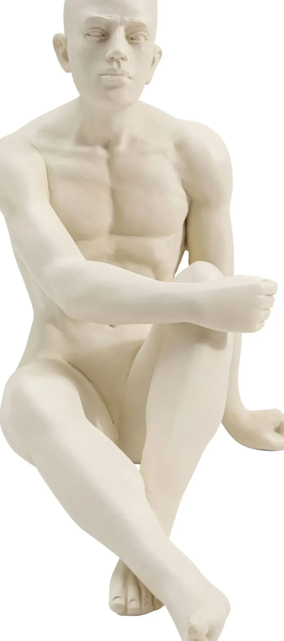 KARE24.se Bokstöd Meditating Man - vit, 2st - KARE Design Best