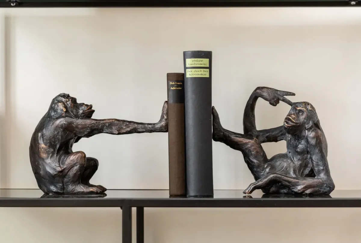 KARE24.se Bokstöd Monkey, 2 st. - KARE Design Online