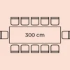 KARE24.se Bord Bug 300x110cm - KARE Design New