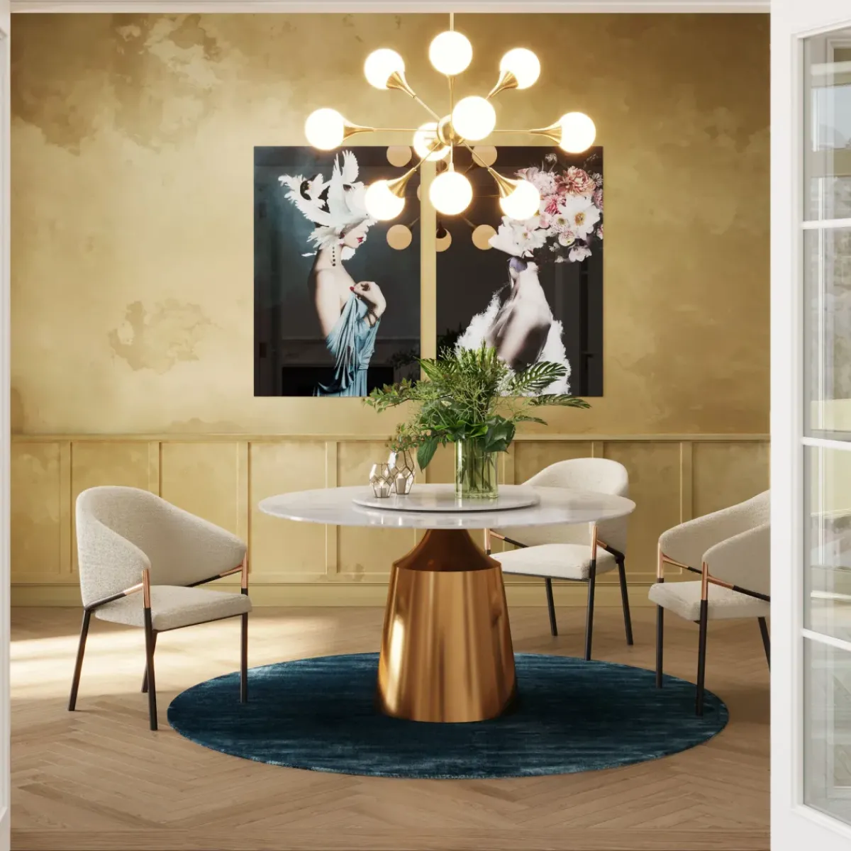 KARE24.se Bord Lucia, Ø165cm - KARE Design Online