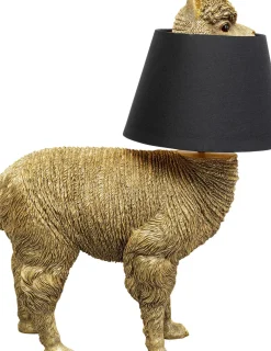 KARE24.se Bordslampa Alpaca - Alpacka, Guld Med Svart Skärm, 59cm - KARE Design Discount