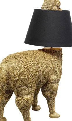 KARE24.se Bordslampa Alpaca - Alpacka, Guld Med Svart Skärm, 59cm - KARE Design Discount