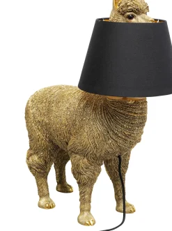 KARE24.se Bordslampa Alpaca - Alpacka, Guld Med Svart Skärm, 59cm - KARE Design Discount