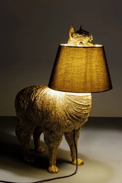 KARE24.se Bordslampa Alpaca - Alpacka, Guld Med Svart Skärm, 59cm - KARE Design Discount