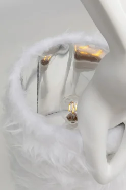 KARE24.se Bordslampa Animal Rabbit Fur - Vit/Silver, 68cm - KARE Design