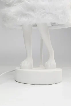 KARE24.se Bordslampa Animal Rabbit Fur - Vit/Silver, 68cm - KARE Design