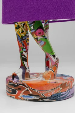 KARE24.se Bordslampa Animal Rabbit - Graffiti/Lila, 50cm - KARE Design Hot