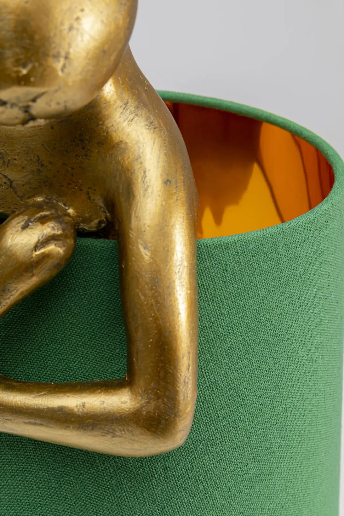 KARE24.se Bordslampa Animal Rabbit - Guld/Grön, 68cm - KARE Design Outlet