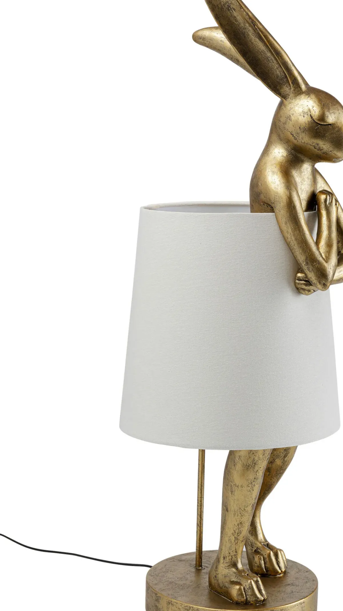 KARE24.se Bordslampa Animal Rabbit - Kanin, Guld 88cm - KARE Design New