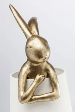 KARE24.se Bordslampa Animal Rabbit - Kanin, Guld 68cm - KARE Design Outlet
