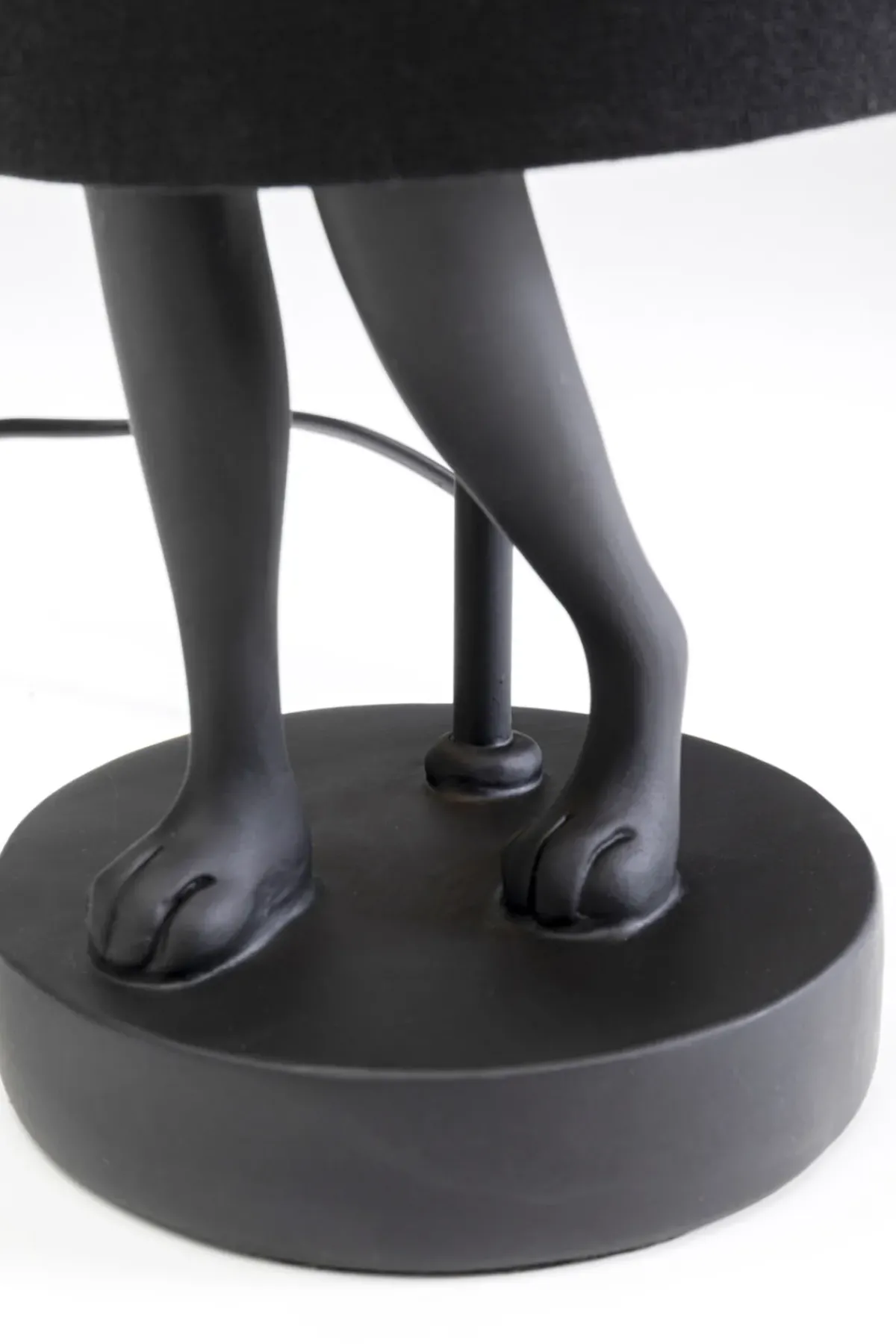 KARE24.se Bordslampa Animal Rabbit - Kanin, Matt Svart, 50cm - KARE Design Online