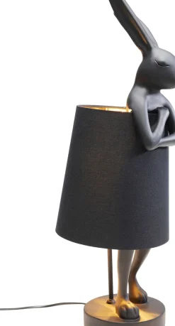KARE24.se Bordslampa Animal Rabbit - Svart, 68cm - KARE Design Outlet