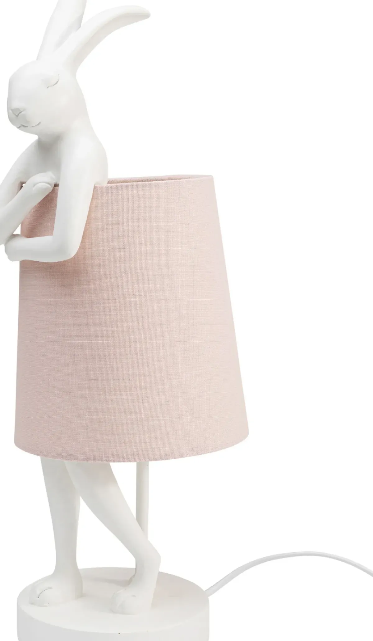 KARE24.se Bordslampa Animal Rabbit - Vit/Rosa, 50cm - KARE Design Best