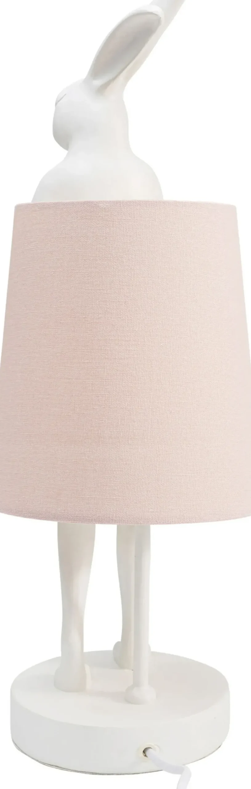 KARE24.se Bordslampa Animal Rabbit - Vit/Rosa, 50cm - KARE Design Best