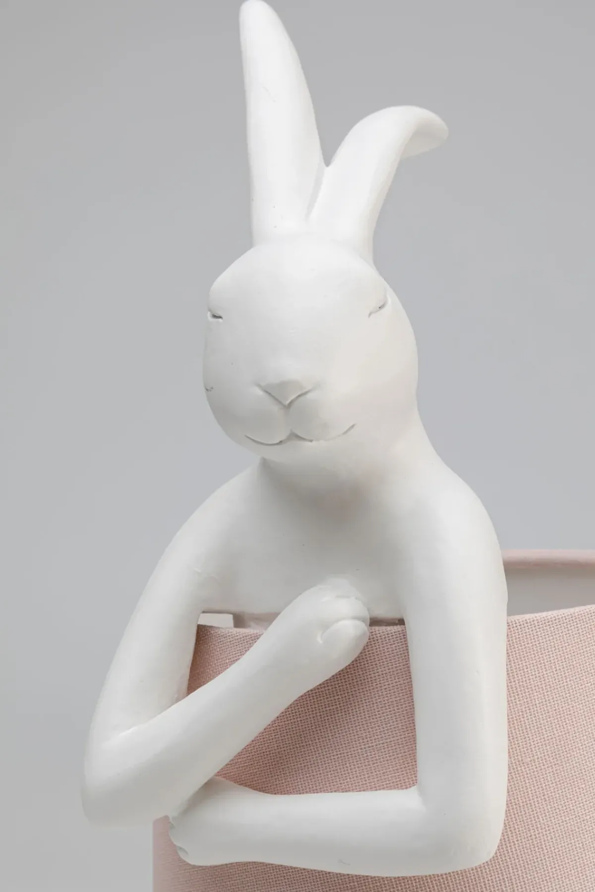 KARE24.se Bordslampa Animal Rabbit - Vit/Rosa, 50cm - KARE Design Best