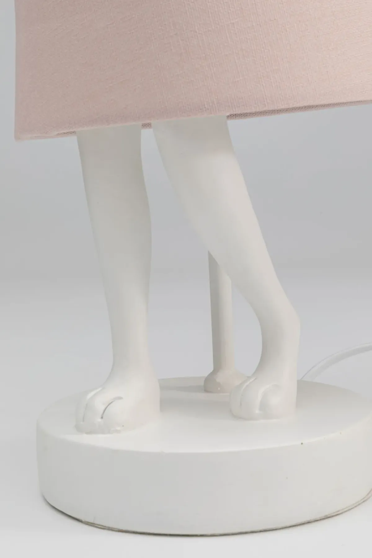 KARE24.se Bordslampa Animal Rabbit - Vit/Rosa, 50cm - KARE Design Best