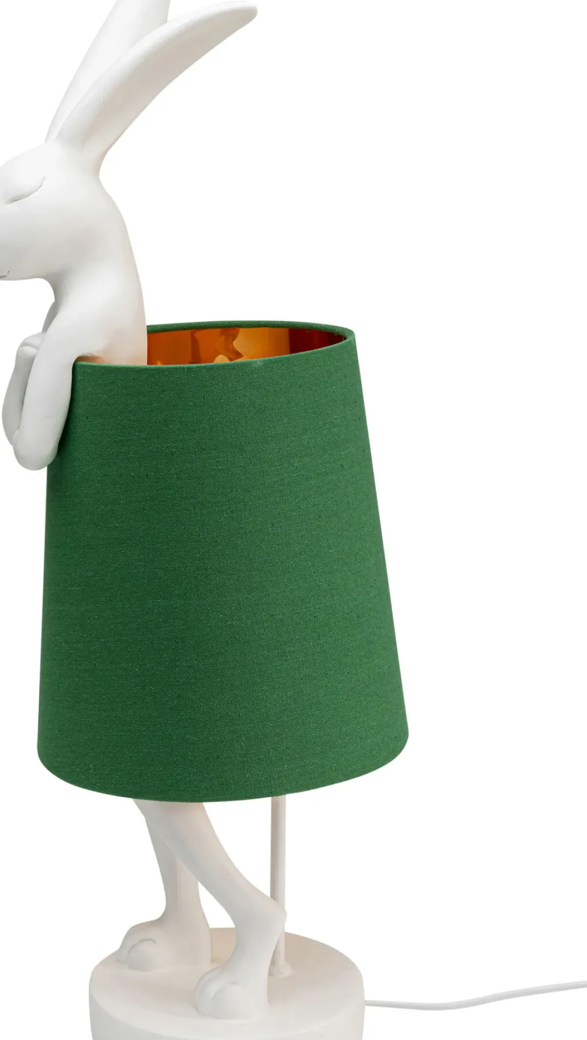 KARE24.se Bordslampa Animal Rabbit - Vit/Grön, 68cm - KARE Design New