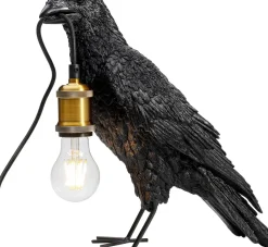 KARE24.se Bordslampa Crow - Kråka, Matt Svart - KARE Design Hot