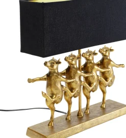 KARE24.se Bordslampa Dancing Cows - Svart/Guld - KARE Design Hot