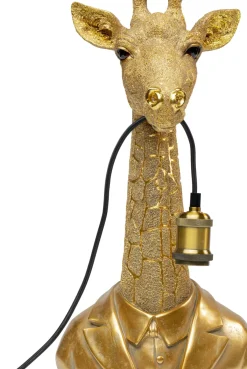 KARE24.se Bordslampa Giraffe - Guld, 50cm - KARE Design Outlet