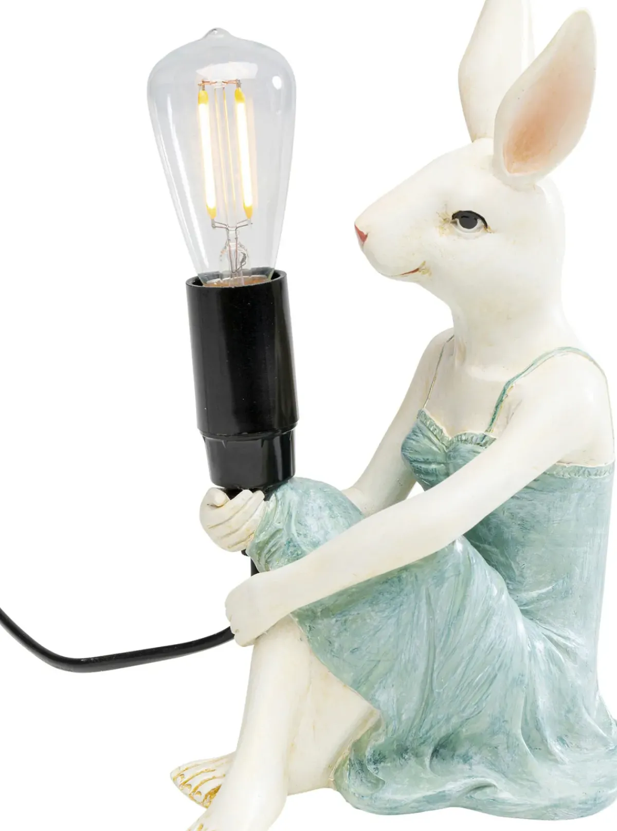 KARE24.se Bordslampa Girl Rabbit - Kanin, 21cm - KARE Design New